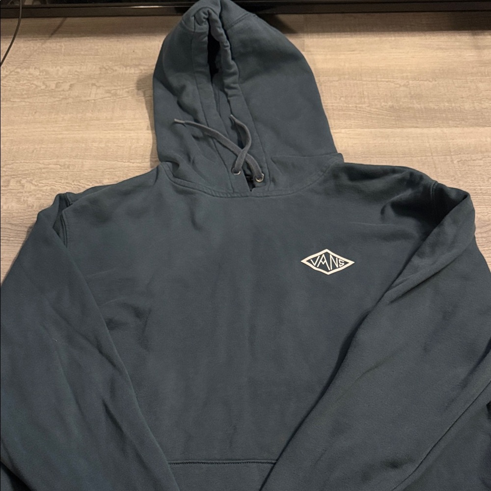 Vans Men's Teal Crewneck Sweater